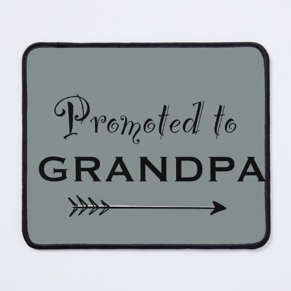 Item preview, Promoted to Grandpa designed and sold by Shelly Moore.