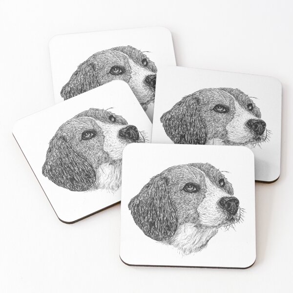 Item preview, beagle hand drawn designed and sold by deepakrode7.