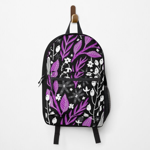 Artikelvorschau, Pflanzen-Hintergrund-Ass. Asexueller Stolz entworfen und verkauft von Subtle Pride Shop.