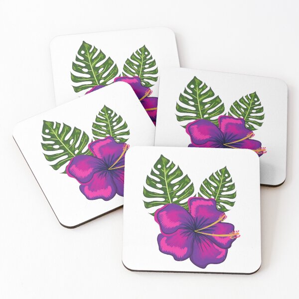 Aperçu de l'œuvre Hibiscus violet créée et vendue par ClairsCreations.
