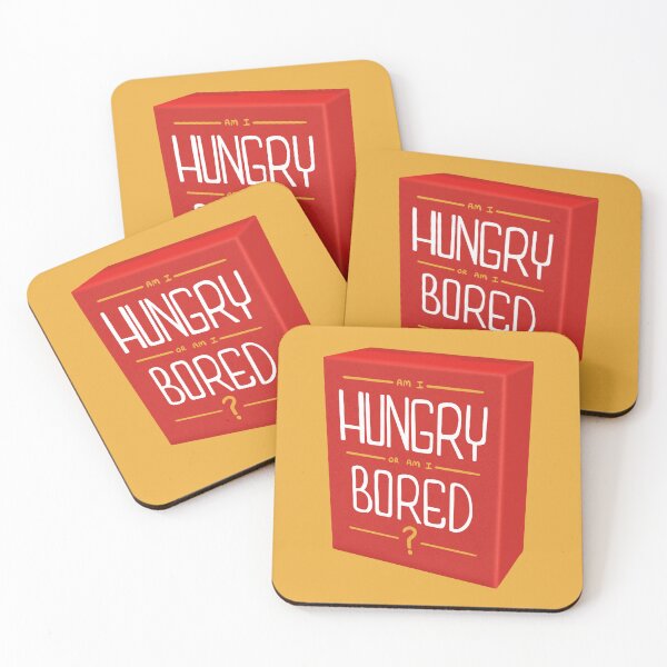 Item preview, Am I Hungry Or Am I Bored? designed and sold by Katie O'Shaughnessy.