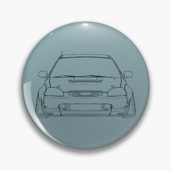 Item preview, Car line art, Car guy, Car girl JDM car addict, Civic Front Drawing designed and sold by CRWorks Shop.