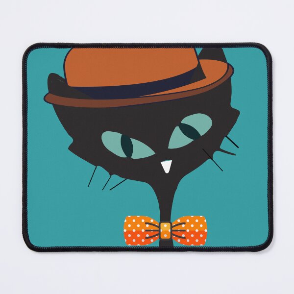 Item preview, Mid Century Kitty with Top Hat designed and sold by LisWilliams.