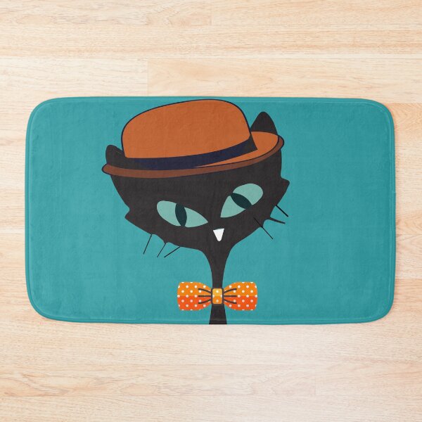 Item preview, Mid Century Kitty with Top Hat designed and sold by LisWilliams.