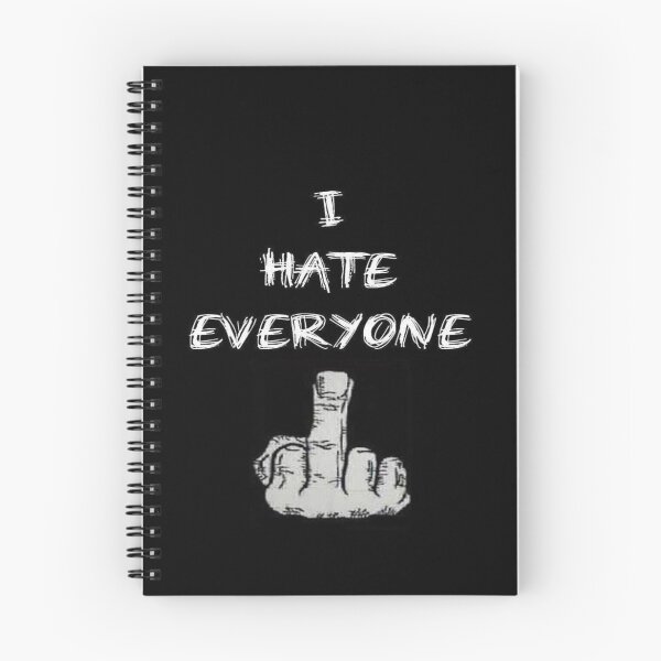Item preview, I Hate Everyone designed and sold by MarcinaChicShip.