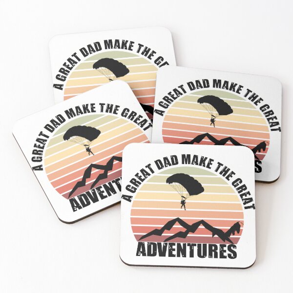 Item preview, A Great Dad Make The Great Adventures Skydiving Design designed and sold by limos.