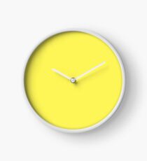 And it was all yellow Clock