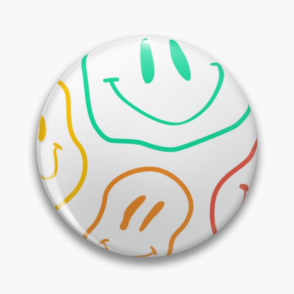 Aperçu de l'œuvre Visages souriants rétro créée et vendue par TrippyPosters.