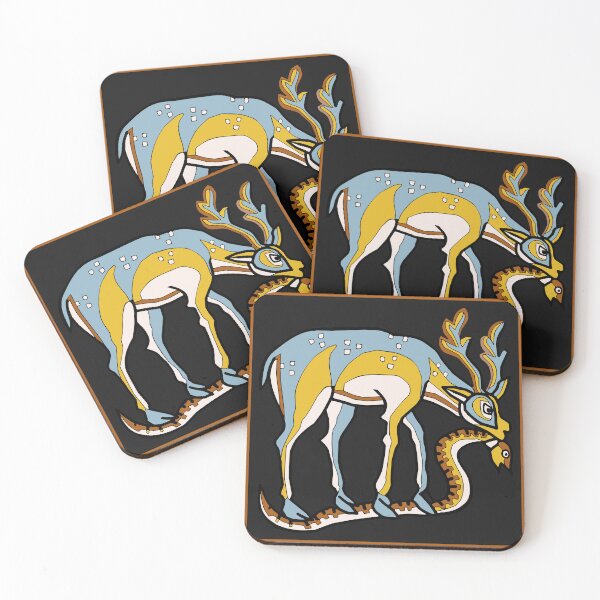 Item preview, Deer & Snake designed and sold by frederic Lecut.