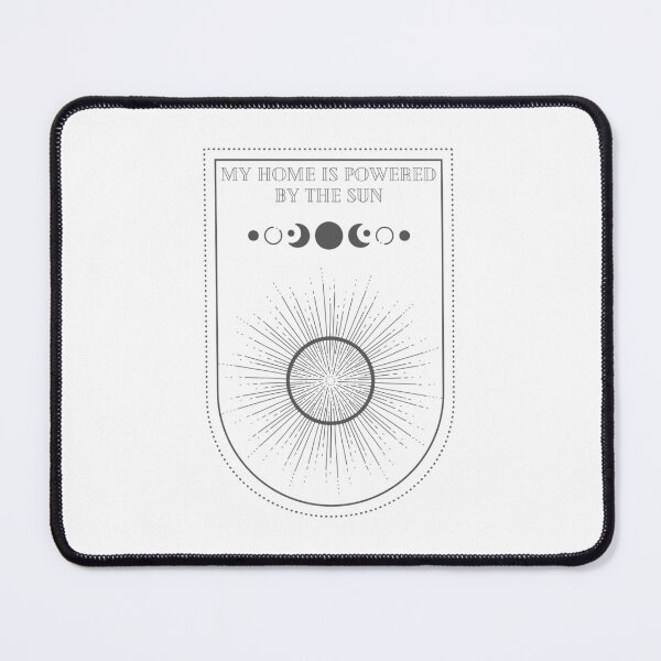 Item preview, My Home Is Powered By The Sun Solar designed and sold by BookOfE.