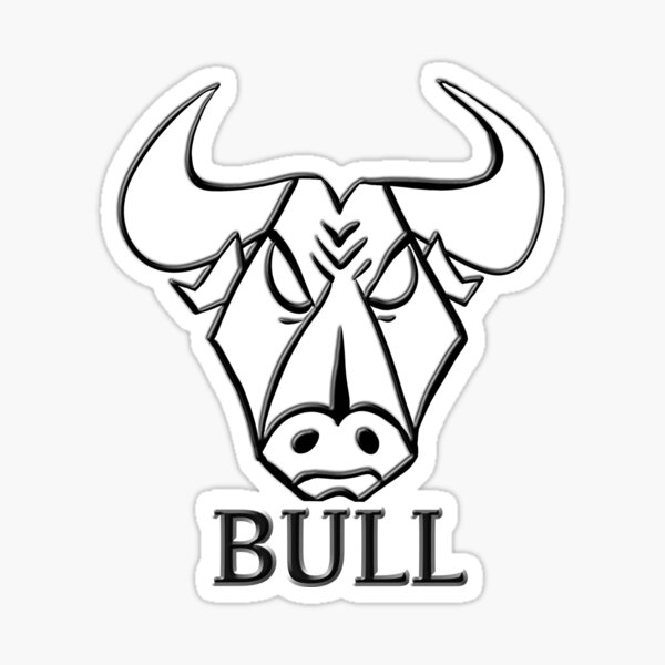 Bull Sticker