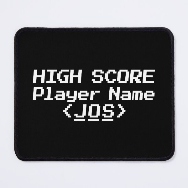 Item preview, HIGH SCORE Player Name JOS designed and sold by redacteddesign.
