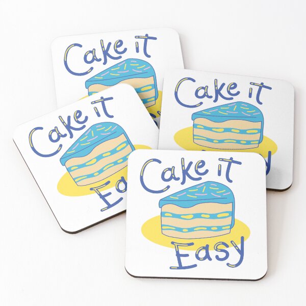 Artikelvorschau, „Kuchen es einfach“ Retro-Design entworfen und verkauft von TrippyPosters.