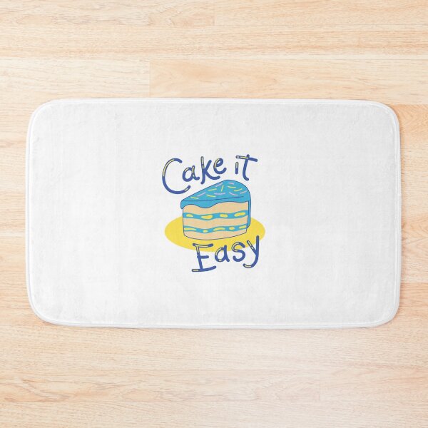 Item preview, “Cake It Easy” Retro Design designed and sold by TrippyPosters.