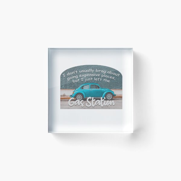 Item preview, funny gas station humor graphic design  designed and sold by Allison Scianna.