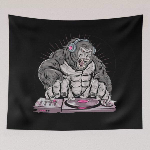 Item preview, Gorilla DJ designed and sold by Inez-kemmy.