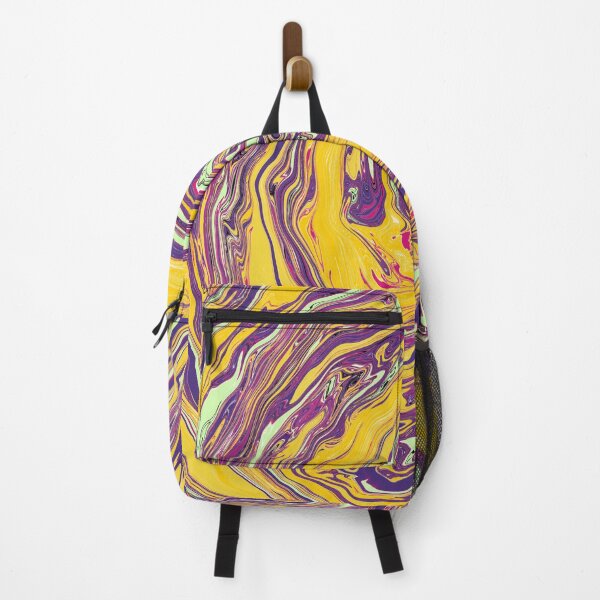 Item preview, Liquid Art Yellow and Purple Dress designed and sold by linagraphicart.