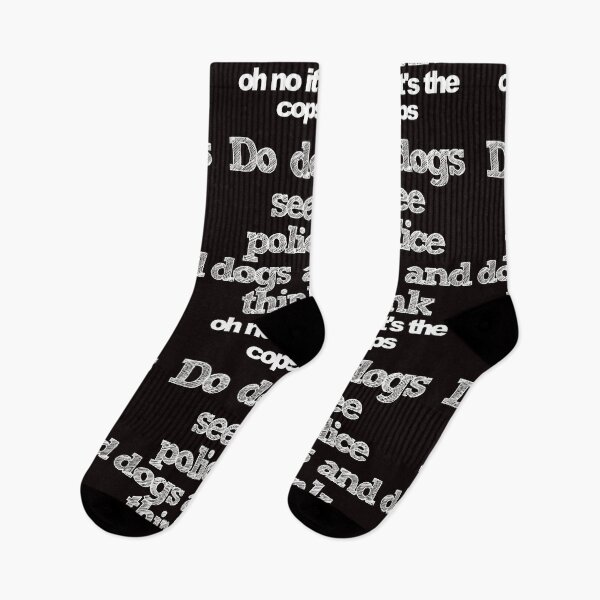 Item preview, funny t-shirt- do dogs see police...... designed and sold by vallertine.
