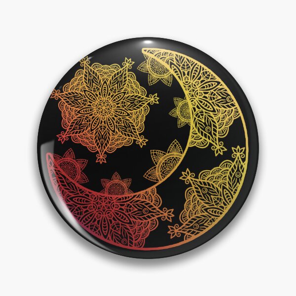 Item preview, Red Moon Mandala designed and sold by Ahenix.