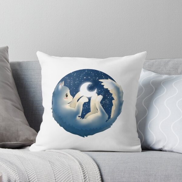 Item preview, Cat playing with the Moon designed and sold by Stallelio.