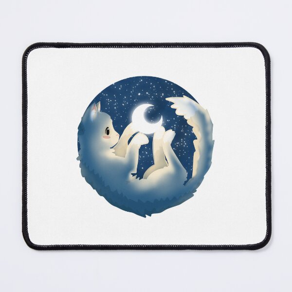 Item preview, Cat playing with the Moon designed and sold by Stallelio.
