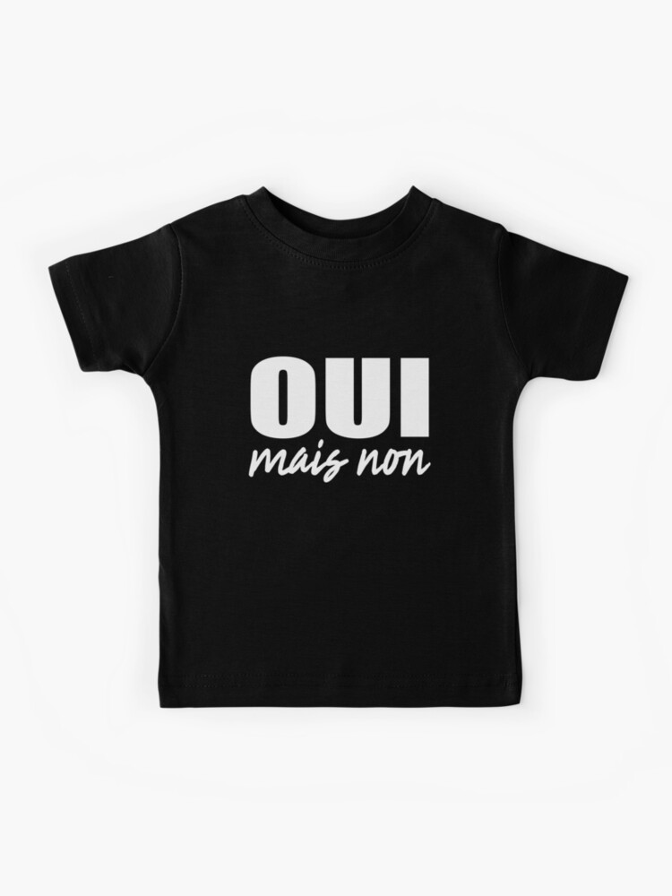 Purple T Shirt Oui Mais Non Mais Oui T Shirt T-shirt Mais Oui L'école