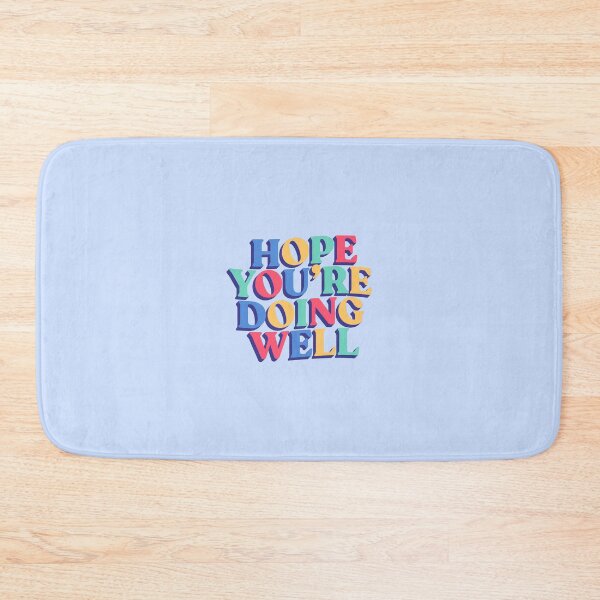 Item preview, “Hope Your Doing Well” Retro Design designed and sold by TrippyPosters.