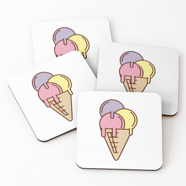Artikelvorschau, Retro-Eiscreme-Design 1 entworfen und verkauft von TrippyPosters.