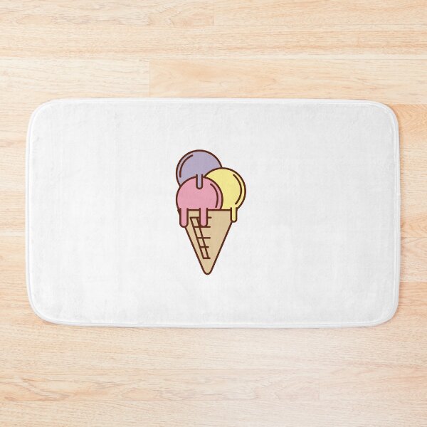 Item preview, Retro Ice Cream Design 1 designed and sold by TrippyPosters.