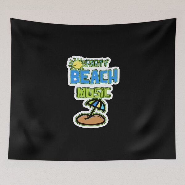 Item preview, summer beach island  music party designed and sold by twobillion.