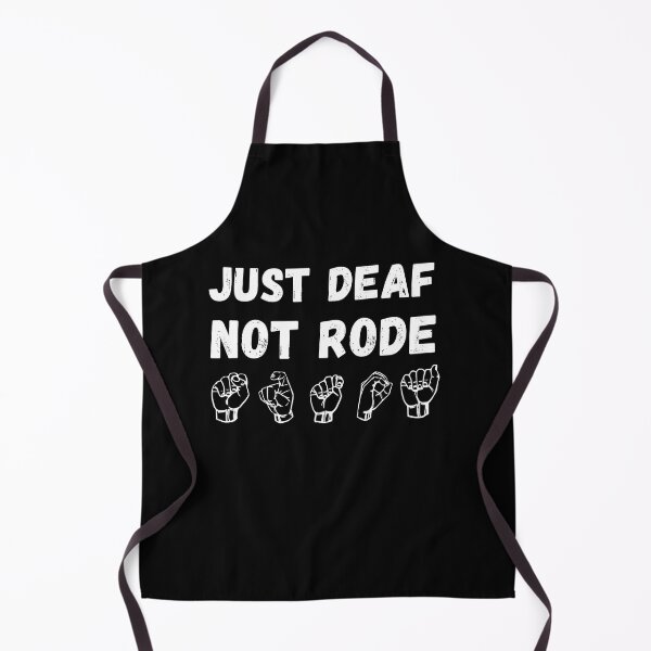 Item preview, just deaf not rude DEAF AWARENESS designed and sold by Dkhalid.