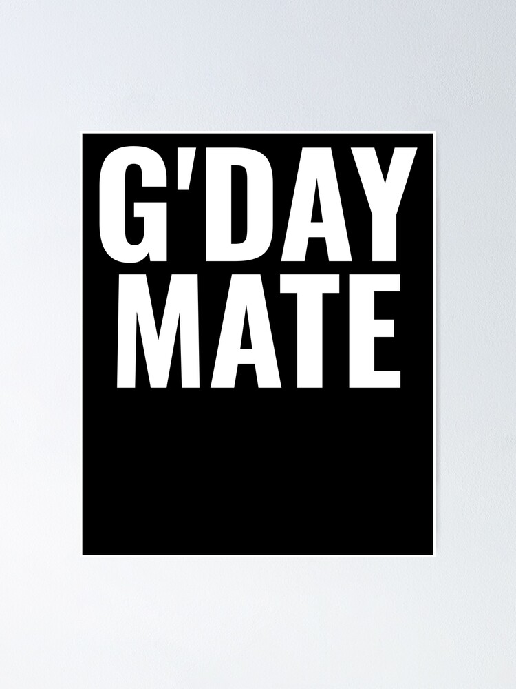 g-day-mate-australian-saying-typography-poster-for-sale-by