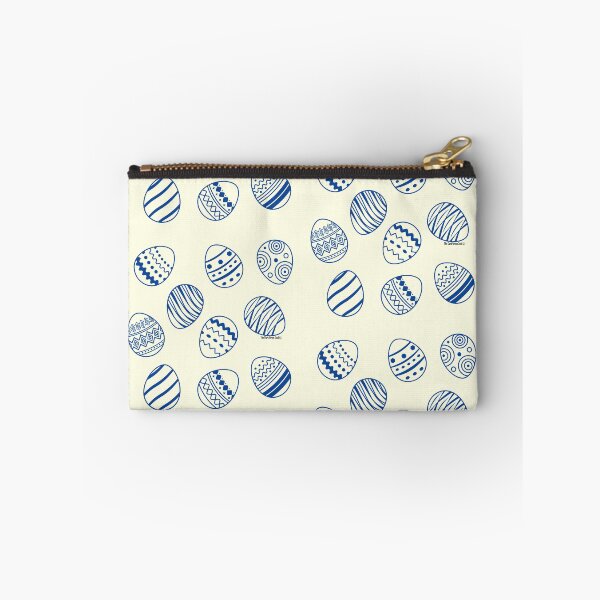 Item preview, Easter Egg Pattern - Navy Blue & Cream designed and sold by DarkGreenSoul.