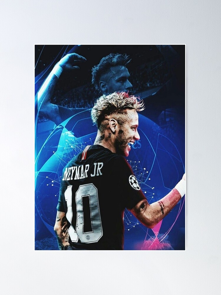 Neymar JR #2 Poster by Jun Edy - Pixels