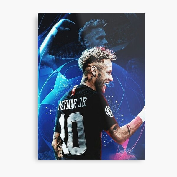  Neymar Jr PSG Metal Tin Sign 8 x 12 in Sports Players Poster  Vintage Poster Man Cave Decorative : Home & Kitchen