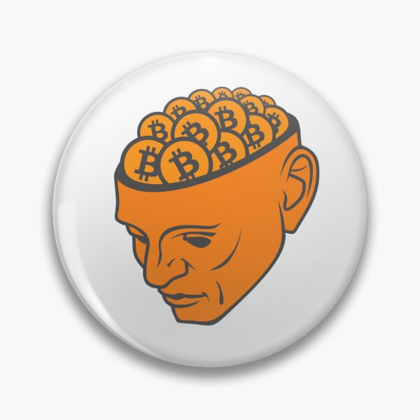 Item preview, BITCOIN HEAD designed and sold by Crypto Pirates.