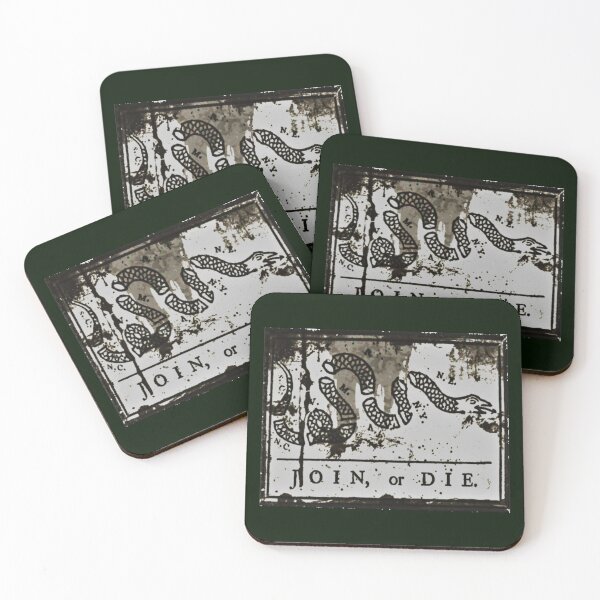 Item preview, Join or Die  | Fallout Inspired | Wall Art Home Decor | HECKINFAROUT designed and sold by Two Otters Co.