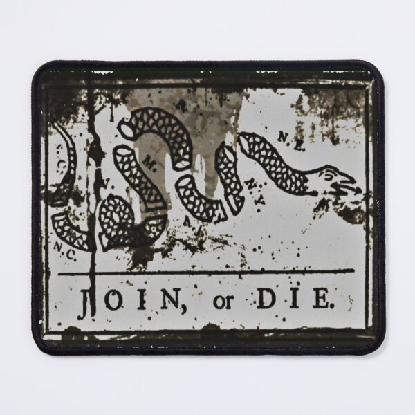 Item preview, Join or Die | Fallout Inspired | Wall Art Home Decor | HECKINFAROUT designed and sold by Two Otters Co.