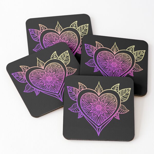 Item preview, Dawn Heart Mandala designed and sold by Ahenix.