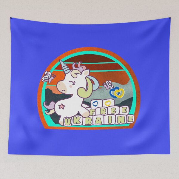 Item preview, Save Ukraine free Ukraine unicorn designed and sold by vibeno1.