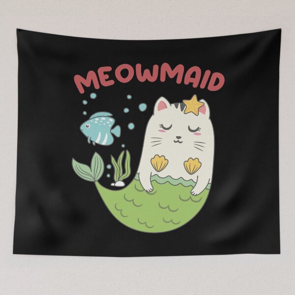 Item preview, Meowmaid - Cat Mermaid designed and sold by ttttee.