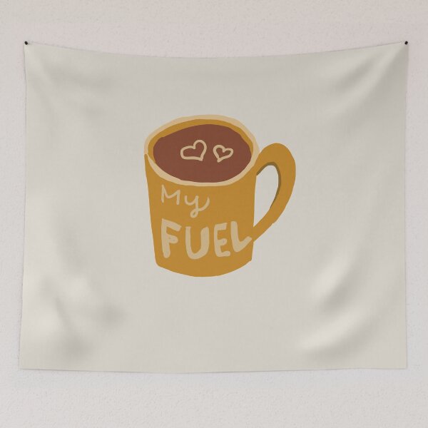 Item preview, Coffee is my Fuel  designed and sold by BronikowskiART.