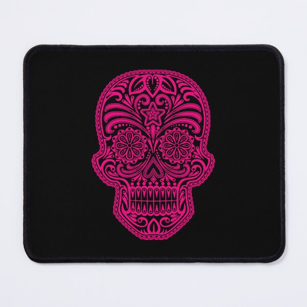 Item preview, Intricate Pink and Black Sugar Skull designed and sold by JeffBartels.