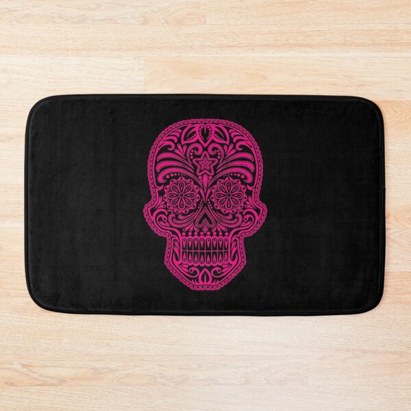 Item preview, Intricate Pink and Black Sugar Skull designed and sold by JeffBartels.
