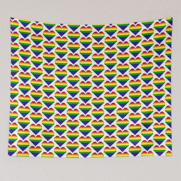 Item preview, Rainbow Pride Heart #3 designed and sold by NovotnyDesigns.