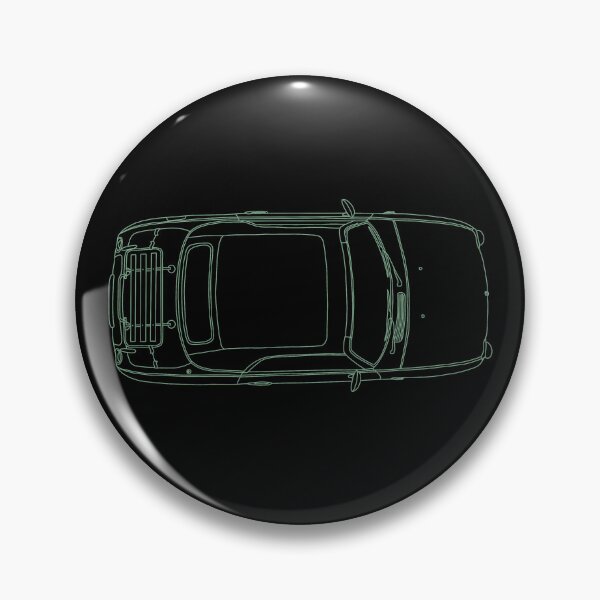 Item preview, Nissan Figaro Linework - Emerald Green designed and sold by ThatsSoEadie.