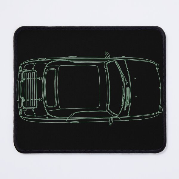 Item preview, Nissan Figaro Linework - Emerald Green designed and sold by ThatsSoEadie.