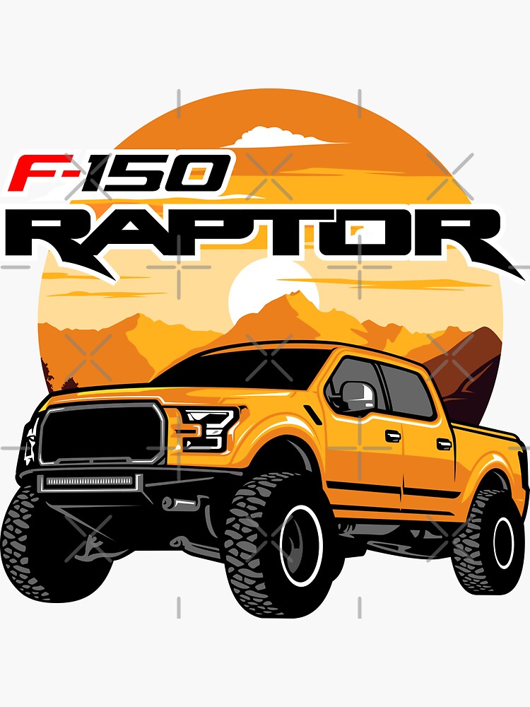 "F150 Raptor Essential" Sticker by exodus2k Redbubble