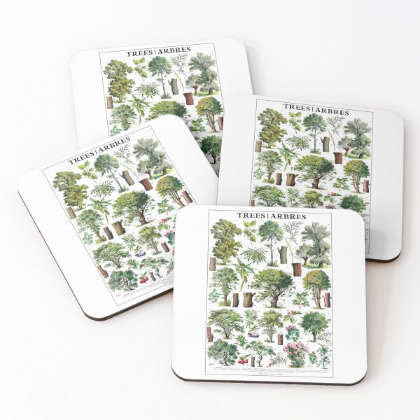 Item preview, Adolphe Millot Poster Forest Trees. Printable Wall Art. French Antique Decor. Botanical Print. designed and sold by TeeARTHY.