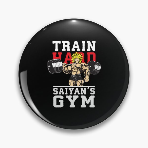 Item preview, Train Hard, Saiyan's Gym - Anime Gym Motivational designed and sold by gohanflex.